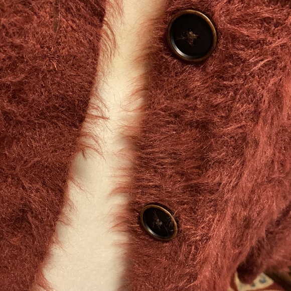 If it were me Anthro fuzzy button up cardigan size XS. - Picture 3 of 6